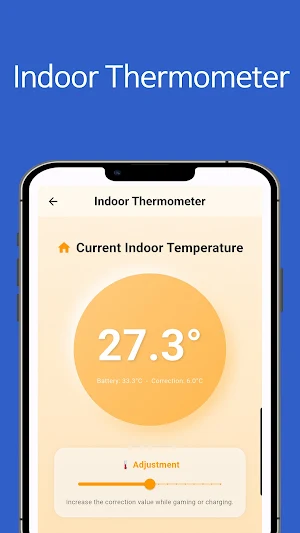 Thermometer & Hygrometer App Screenshot 0