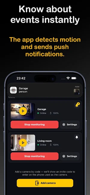 AI Security Camera & Viewer Screenshot 1