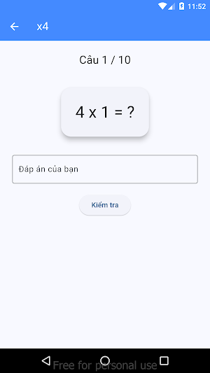 Multiplication Table Master Screenshot 3