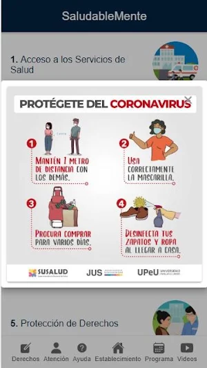 Saludable MENTE Screenshot 0