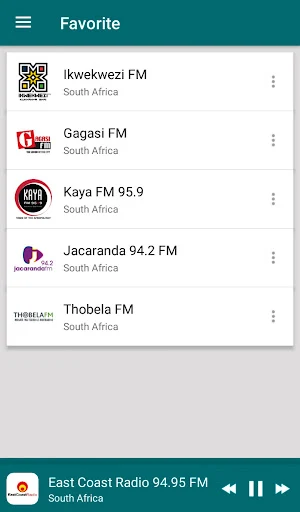 Radio South Africa Screenshot 2