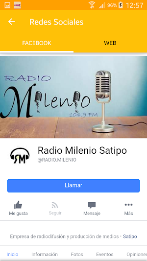 Radio Milenio Satipo Screenshot 3