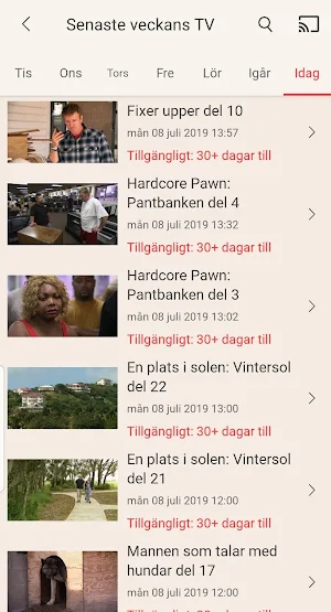 TV4 Play Screenshot 3