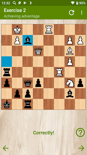 Sicilian defense, Najdorf variation (free) Screenshot 3