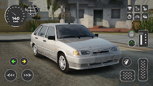 Drive VAZ 2114 Russia Car Game Screenshot 3