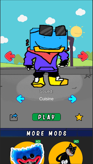 FNF Ron Mod Test Screenshot 2