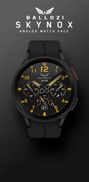 BALLOZI Skynox Watch Face Screenshot 2