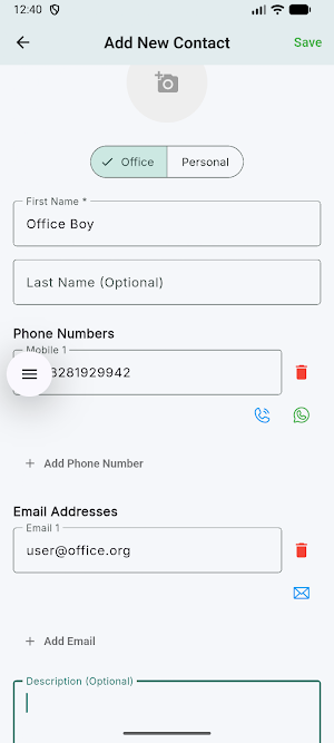 Quick Links Screenshot 1