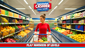Supermarket Cashier Mall Game Screenshot 1