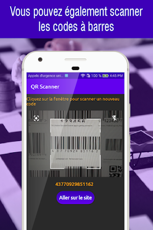 qr code scanner, lecteur qr Screenshot 3
