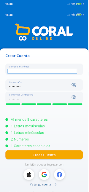 Coral Online Screenshot 1