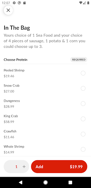 Crab In A Bag Screenshot 3