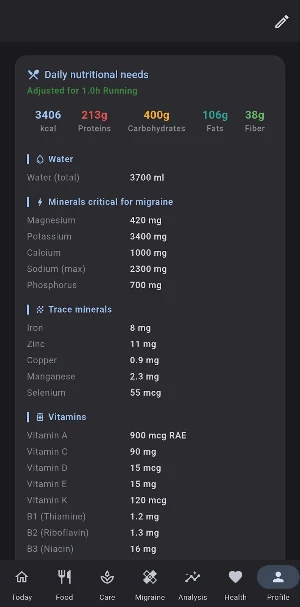 Eir Ease - Migraine Tracker Screenshot 1