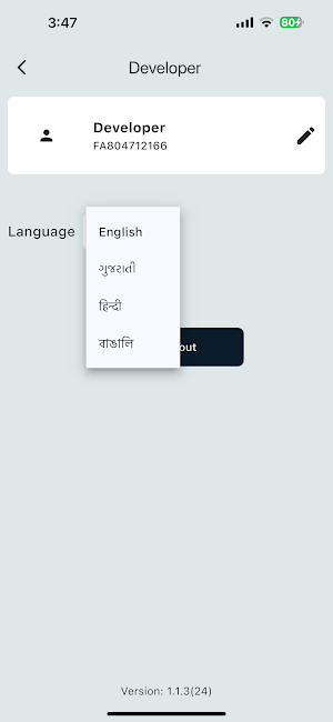 Spowdi Field App Screenshot 3