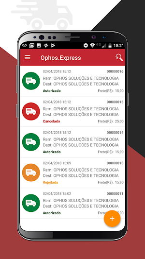 Ophos.Express - CT-e e MDF-e Screenshot 1