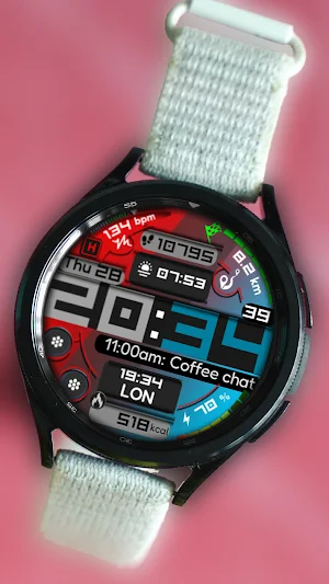 Digital Watch Face CRC079 Screenshot 3