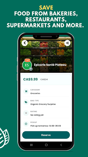Save Panier: Reduce Food Waste Screenshot 2