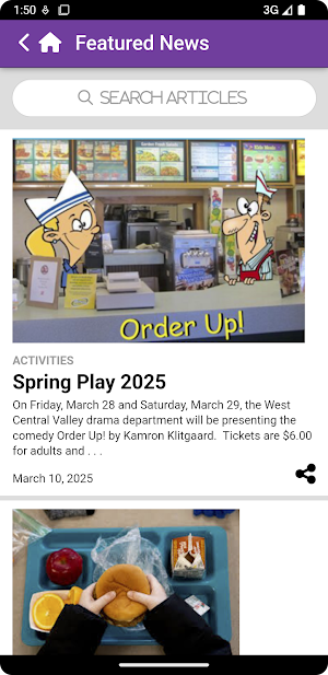 West Central Valley CSD Screenshot 2