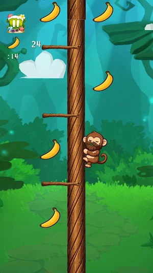 Banana Climb Dash Screenshot 0