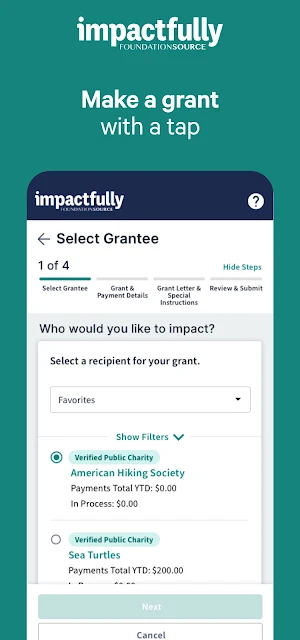 Impactfully Screenshot 1