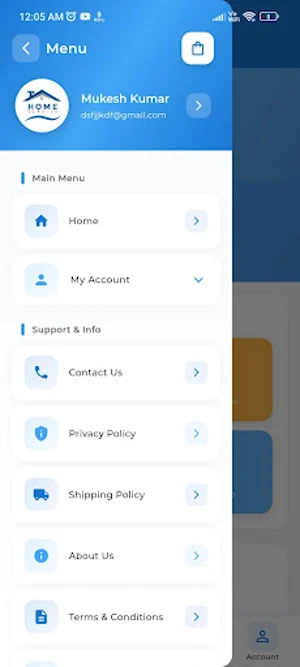 Home Service App Screenshot 2