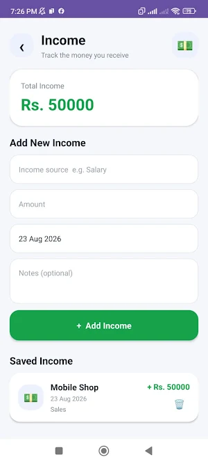 Pocket Planner Screenshot 0