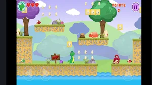 Little Dino Adventure Game Screenshot 2