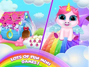 Baby Unicorn Care Pet Pony Screenshot 1