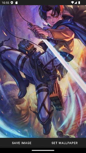 AOT Levi Ackerman Wallpaper screenshot 3