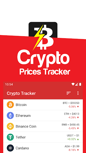 Crypto Prices Tracker Screenshot 0
