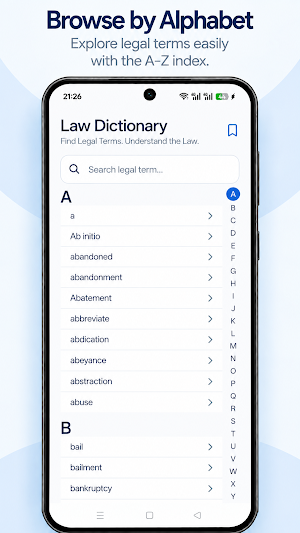 Law & Legal Dictionary Offline Screenshot 1