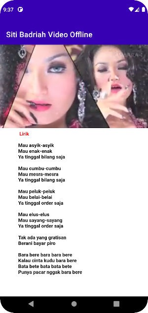 Siti Badriah Video Offline Screenshot 3