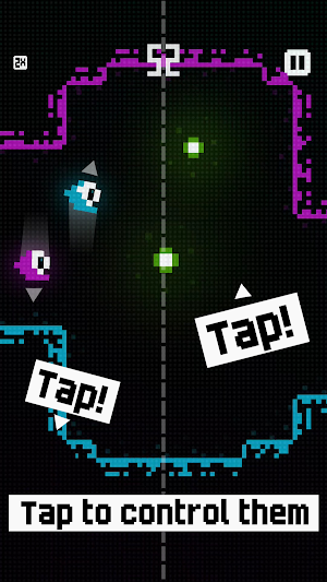 Diatom - Two finger jumping Screenshot 1