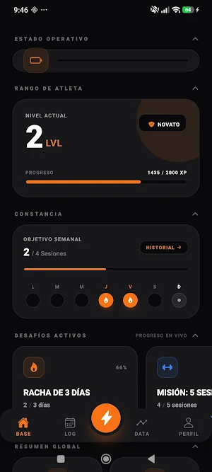 CronoForce - HIIT y Rutinas Screenshot 1