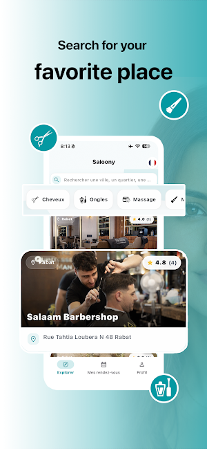 Saloony Booking Screenshot 0
