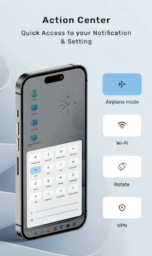 Computer Launcher-Light Theme Screenshot 1