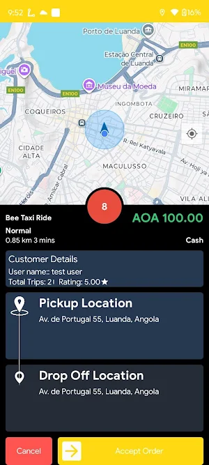 BeeTaxi Drivers Screenshot 3