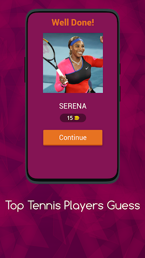 TOP TENNIS PLAYERS GUESS Screenshot 1