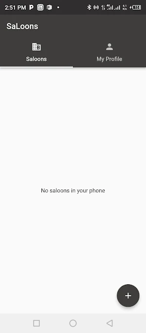 Kards Salon Register Screenshot 1
