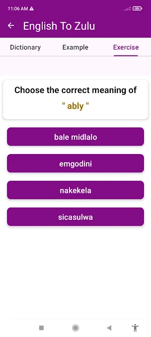 English To Zulu Dictionary Screenshot 3