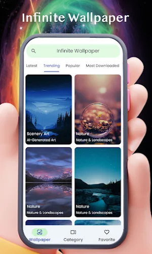 Infinite Wallpaper Screenshot 0