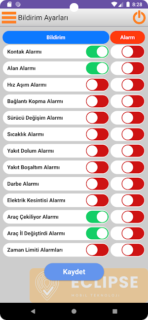 Eclipse Mobil Araç Takip Screenshot 3