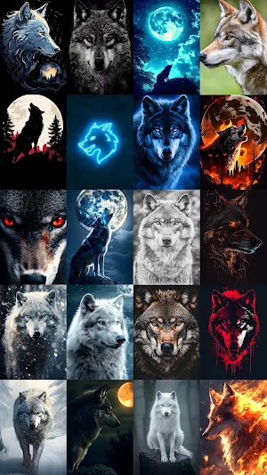 Wolf Wallpapers - HD Gallery Screenshot 1