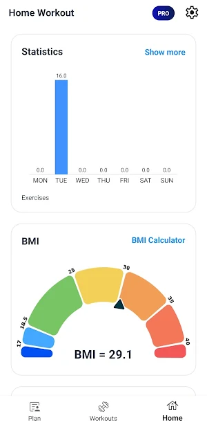 Home Workout - Fitness Guide Screenshot 3