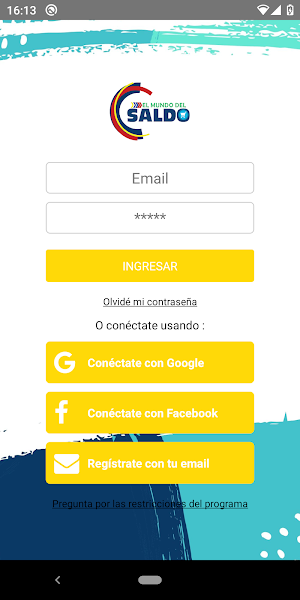 El Mundo del Saldo Screenshot 0