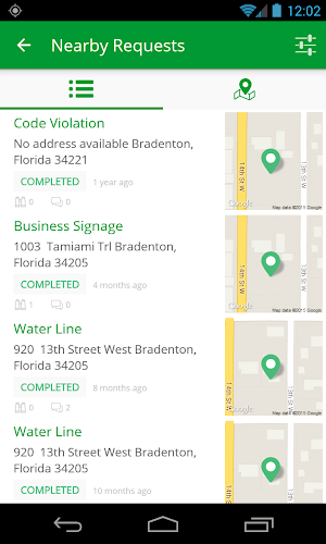 Bradenton PublicStuff Screenshot 2