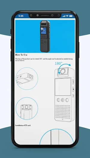 CS08 Body Camera App Guide Screenshot 2