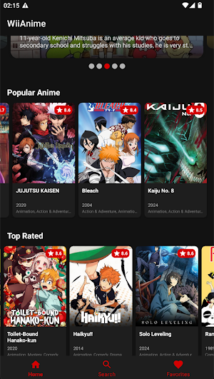WiiAnime - Watch Anime TV Screenshot 0