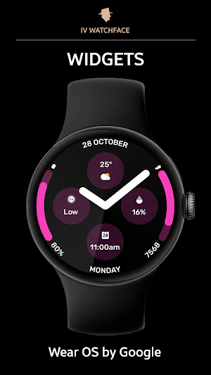 Round Basic Watch Face Screenshot 2