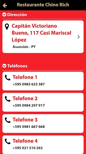 Restaurante Chino Rich Screenshot 2